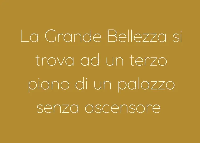 La Grande Bellezza Nocleg ze śniadaniem